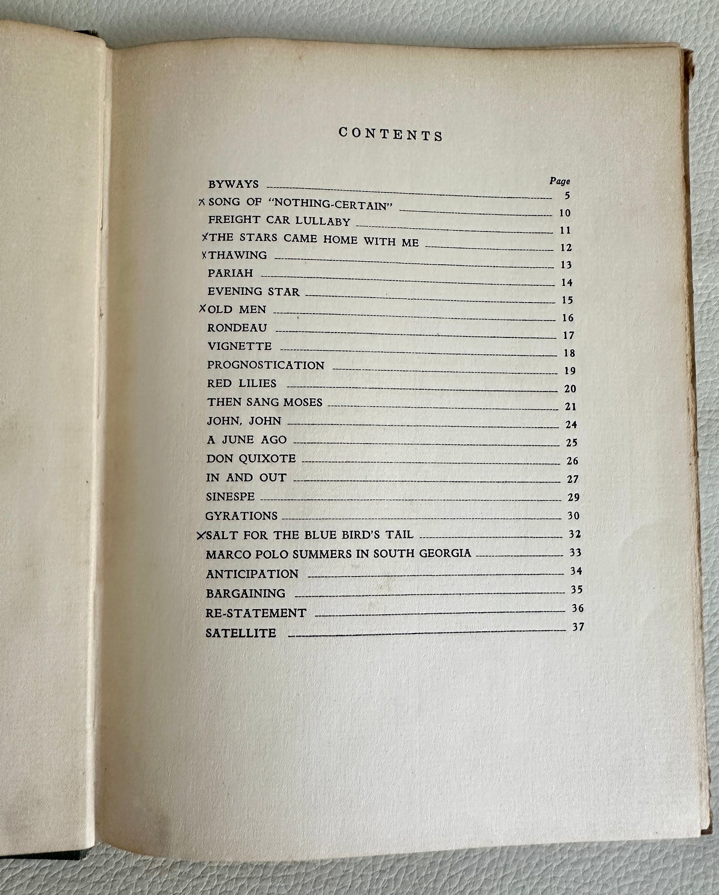 Songs of Nothing Certain: University of Georgia Verse 1920 - 1928 Edited by Charles Roberts Anderson and Edwin Mallard Everett (HARDBACK)